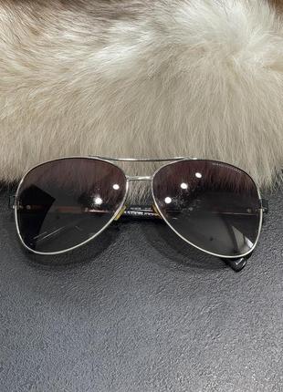 Солнцезащитные очки авиаторы armani exchange