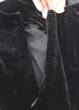 Черное бархатное боди на одно плечо с драпировкой7 фото