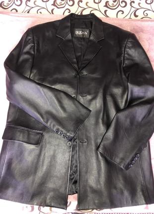 Шкіряний піджак