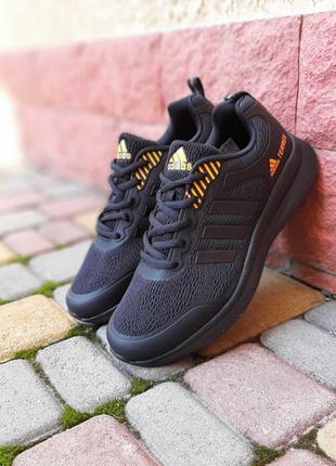 Мужские черные текстильные кроссовки на весну adidas terrex 🆕 адидас8 фото