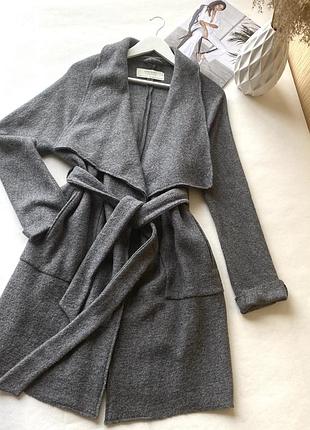Пальто на запах zara