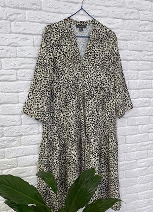 Платье в леопардовый принт primark1 фото