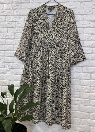 Платье в леопардовый принт primark2 фото