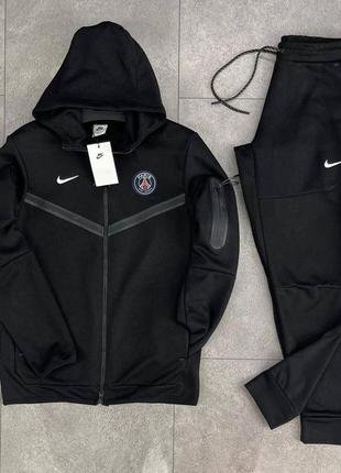 Спортивный костюм nike psg tech fleece/Кофта/брюки найк2 фото