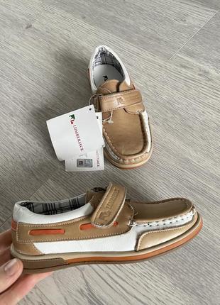 Крутые кожаные мокасины туфли кеды lumberjack 28(17,5см)