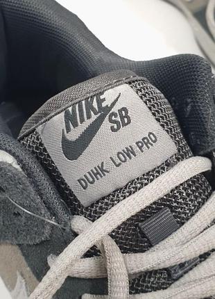 Кроссовки nike sb dunk low •grey• 6