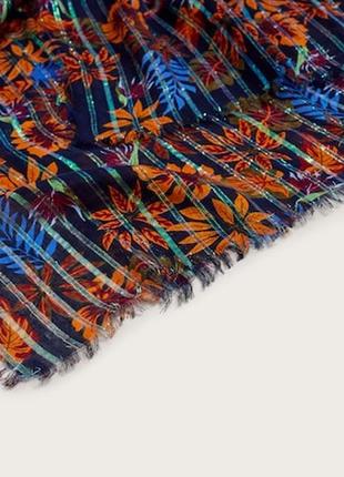 Шикарний шарф — палантин — парео-платок mango.3 фото