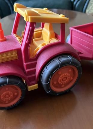 Battat баттатмобиль трактор wonder wheels