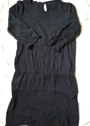 Гарненьке плаття чорного кольору4 фото