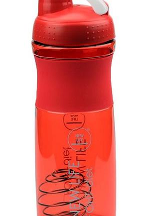 Спортивна пляшка-шейкер фірмова new life 760 ml