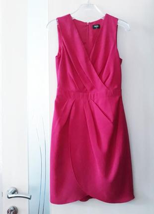 Платье-мини oasis малинового кольра