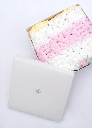 Плюшевий плед, дитячий плед, плед ручної роботи