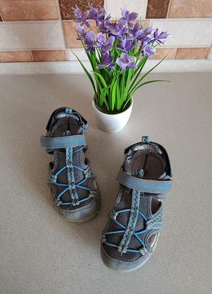 Босоножки закрытые, макассины, р31, 19 см,