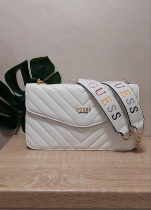 Geantă GUESS Kasinta SG Mini Bags HWSG84 05700 WHITE CARAMEL