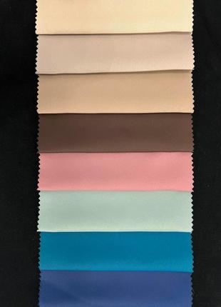 Портьерная ткань для штор блэкаут темно-бирюзового цвета3 фото