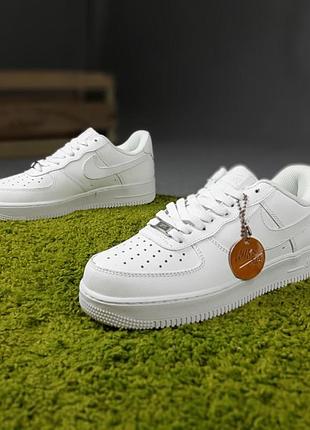 Nike air force 1 '07 белые 8