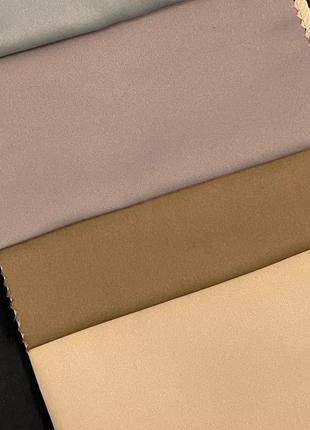 Порт'єрна тканина для штор блекаут сіро-фіолетового кольору1 фото