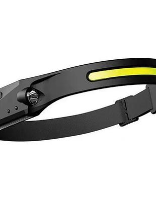 Налобный фонарик с сенсором и датчиком движения