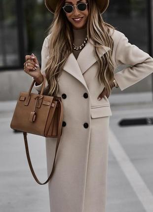 Женское пальто кашемир красивое кашемировое пальто классическое женское пальто шикарное женское пальт2 фото