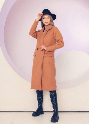 Осеннее кашемировое пальто стильное женское пальто кашемир женское пальто весна классическое женское пальто6 фото
