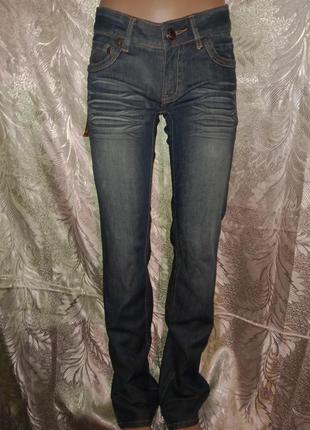 Новые джинсы 👖 клешь качественные темные фирменные3 фото