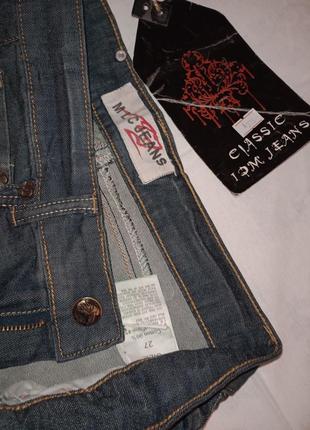 Новые джинсы 👖 клешь качественные темные фирменные2 фото