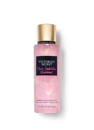 Парфумований шаммер для тіла victoria's secret pure seduction shimmer 250ml1 фото