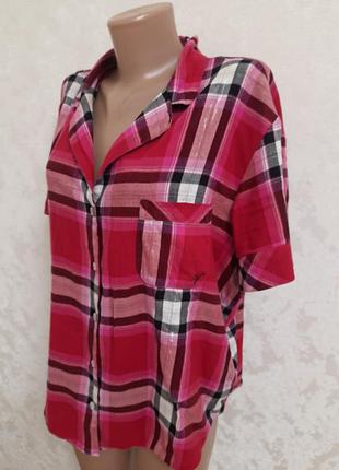 Верх піжами  бренд victoria's  secret фланелева оринінал