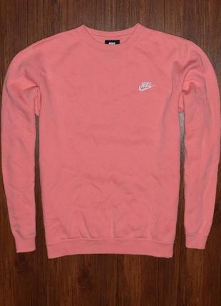 Nike nsw club sweatshirt мужская кофта свитшот найк tech fleece