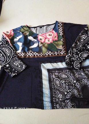 Футболка кофта оверсайз desigual