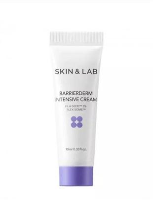 Інтенсивний бар’єрний крем skin&lab barrierderm intensive cream, 10 мл