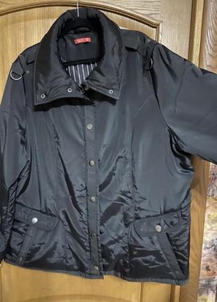 Шикарная осенне- весенняя курточка большого размера 58-627 фото