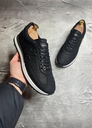 Кожаные весенние кеды billionaire