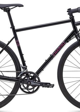 Велосипед 28" marin nicasio рама - 54см 2022 gloss black/pink, xl (180-195 см)
