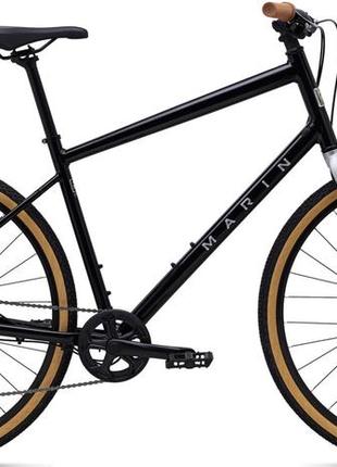 Велосипед 28" marin kentfield 1 рама - l 2023 gloss black/chrome, 20"