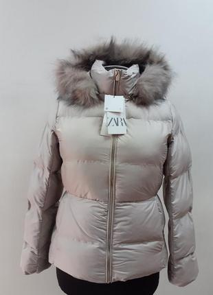 Zara куртка, тепла, з капюшоном, оригінал