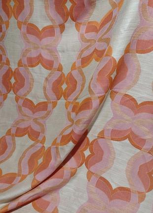 Шторы хлопок очень красивые коралловые