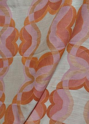 Шторы хлопок очень красивые коралловые