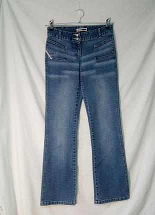 Брюки штани джинcи світло-сині прямі regular fit