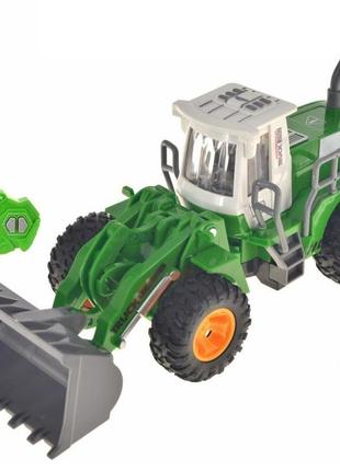 Трактор із ківшом іграшка на радіокеруванні4 фото