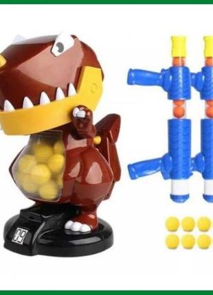 Дитячий тир з бластером дракон cute dragon 1788a, інтерактивний тир для дітей