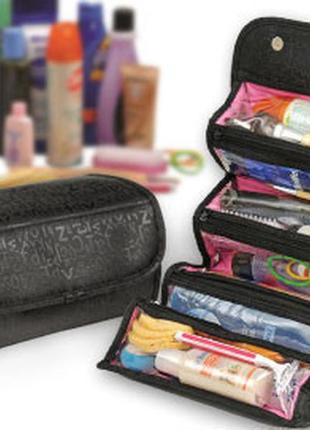 Сумка органайзер для косметики roll-n-go, сумка сумочка, косметичка органайзер4 фото