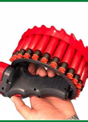 Дитячий іграшковий кулемет growler з автоматичним механізмом стрільби, дитячий кулемет зі снарядами