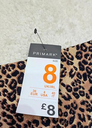 Мини юбка primark в анималист принт 4