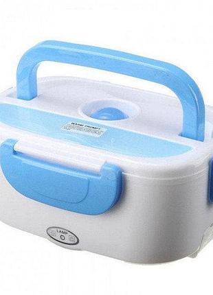 Контейнер для їжі з підігрівом the electric lunch box 12v, електричний ланч бокс в машину3 фото