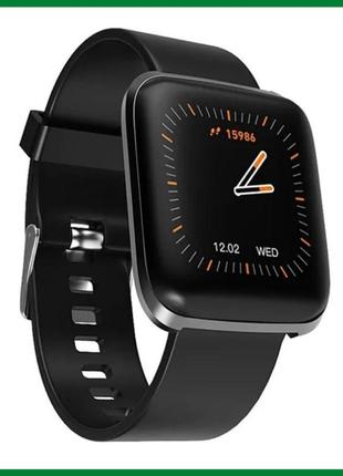 Розумні смарт годинник smart watch w5, сенсорні фітнес годинники, спортивні наручні смарт годинник з тонометром1 фото