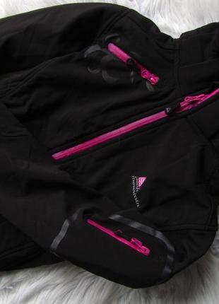Спортивная термо куртка softshell мембрана софтшелл влагостойкая худи с капюшоном peak mountain3 фото