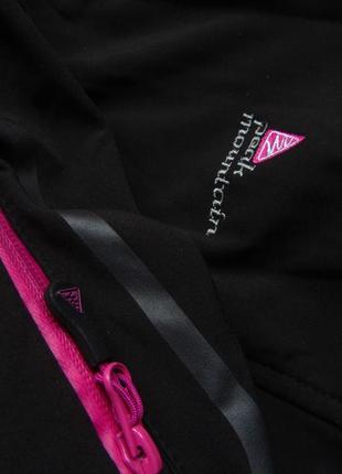 Спортивная термо куртка softshell мембрана софтшелл влагостойкая худи с капюшоном peak mountain2 фото