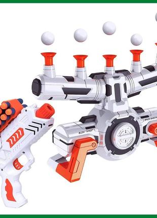 Дитячий повітряний тир shooting x-target b2127, дитячий тир з літаючими кульками