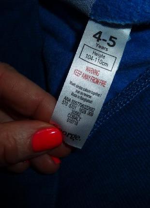 Свитер, свитшот на 5-6 лет george на близнецов с новогодним кактусом